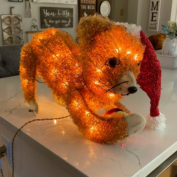 Indoor/Outdoor Christmas 🎄 Kitty Decor with Lights - Picture 1 of 16